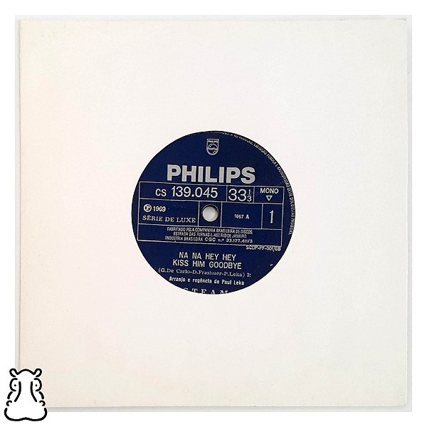 Compacto Steam Na Hey Hey Kiss Him Goodbye Vinil Mono 1969