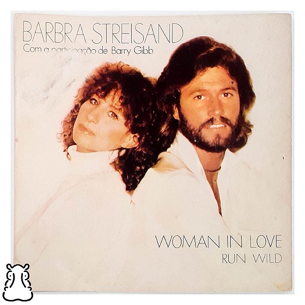 Compacto Barbra Streisand Barry Gibb Woman In Love Vinil