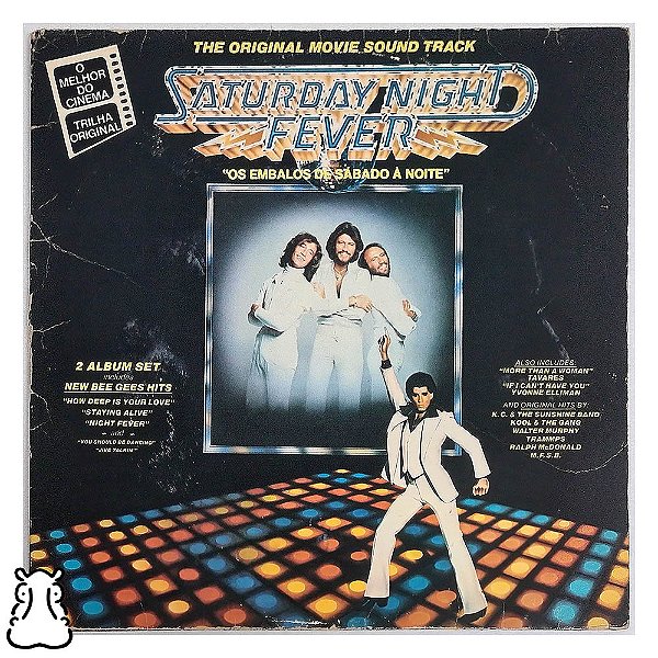 LP Trilha Sonora Filme Saturday Night Fever Duplo Vinil - Hm