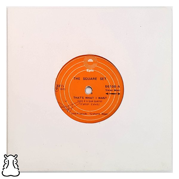 Compacto The Square Set - That's What I Want Vinil 1973 - Hm