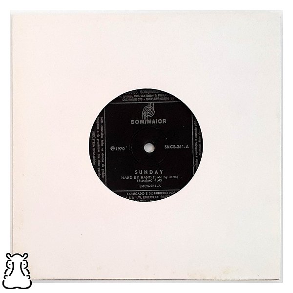 Compacto Sunday - Hand By Hand / Rain Disco Vinil 1970 - Hm