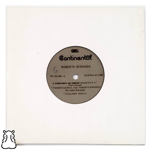 Compacto Roberta Miranda Cabecinha No Ombro Galope - Vinil