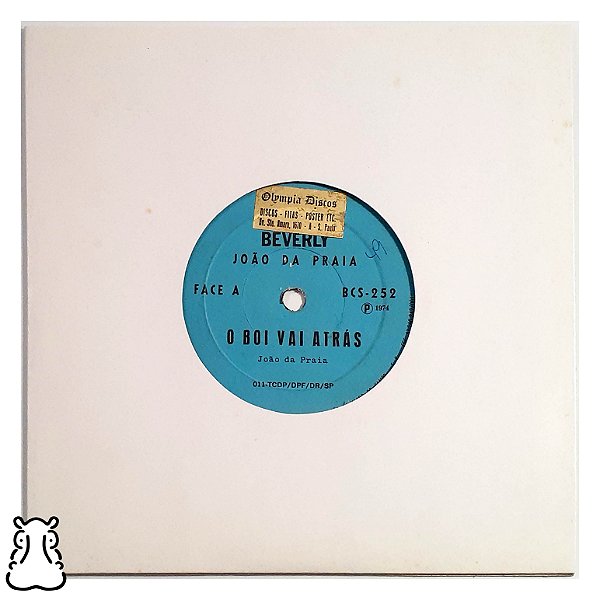 Compacto João da Praia Boi Vai Atrás Meu Cajueiro Vinil 1974
