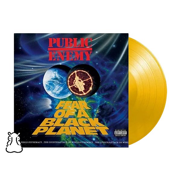 LP Public Enemy - Fear Of A Black Planet - Vinil Novo - Hm