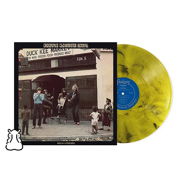 LP Creedence - Willy And The Poor Vinil Esfumaçado Novo - Hm