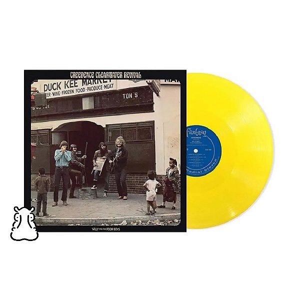 LP Creedence - Willy And The Poor - Vinil Amarelo Novo - Hm