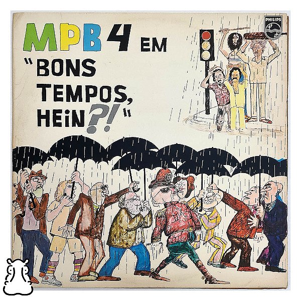 LP MPB4 - Bons Tempos Hein?! - Vinil 1979 - Com Encarte - Hm