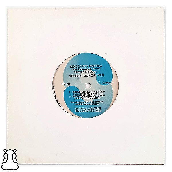 Compacto Nelson Gonçalves - Nossa Estoria - Vinil - Hm