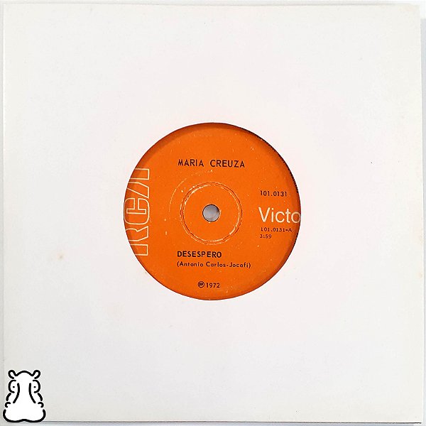 Compacto Maria Creuza - Desespero - Disco de Vinil 1972 - Hm