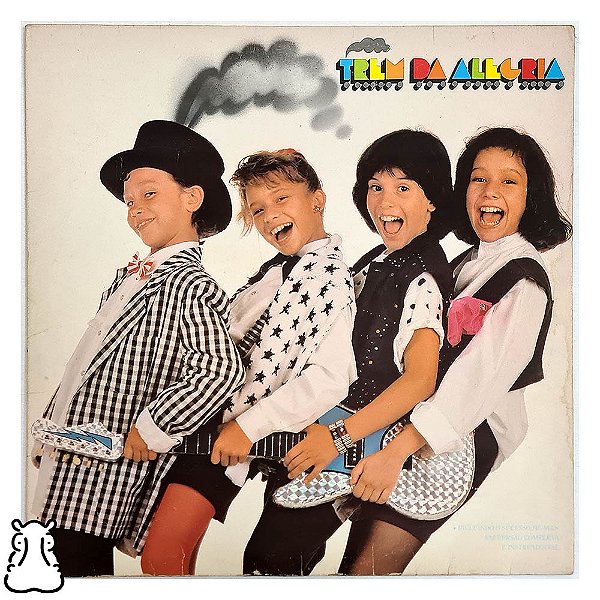 LP Trem da Alegria - He Man - Disco Vinil 1986 - Hm