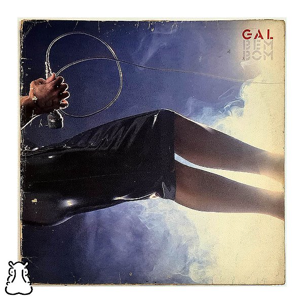 LP Gal Costa - Bem-Bom - Disco de Vinil 1985 Encarte - Hm