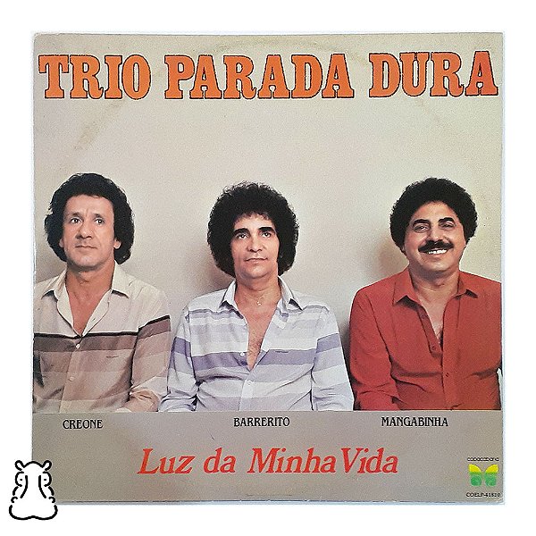 LP Trio Parada Dura - Luz da Minha Vida - Disco Vinil - Hm