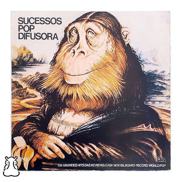 LP Sucessos Pop Difusora - Disco de Vinil 1976 Encarte - Hm