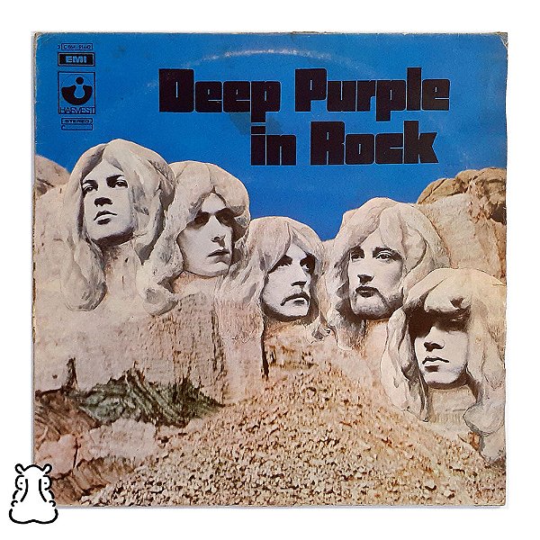 LP Deep Purple - In Rock - Disco de Vinil 1970 - Hm