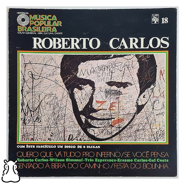 LP Roberto Carlos - História da MPB - N° 18 - Vinil - Hm