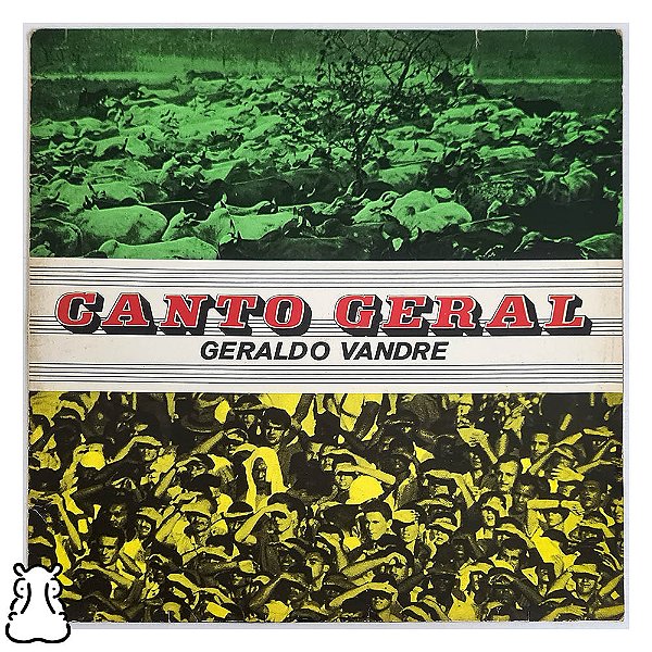 LP Geraldo Vandré - Canto Geral - Vinil 1968 - Hm