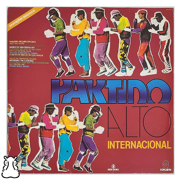 LP Novela - Partido Alto - Internacional - Vinil 1984 - Hm