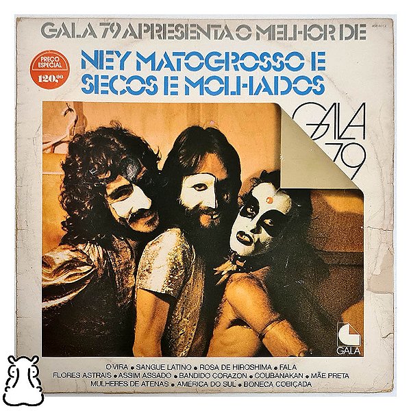 LP Ney Matogrosso e Secos e Molhados - Gala 79 - Vinil - Hm