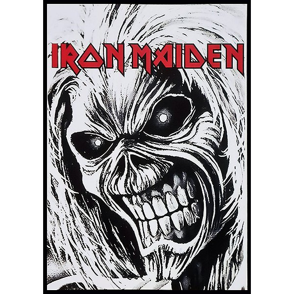 Placa / Pôster - Iron Maiden - Killers - Tamanho A4 - Hm
