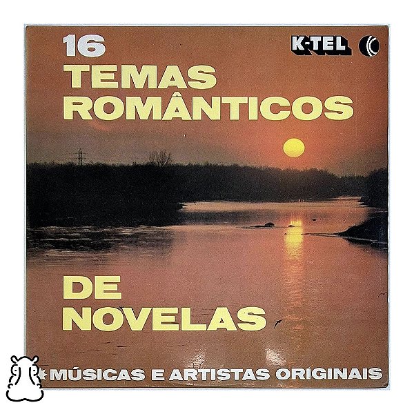 LP 16 Temas Românticos de Novelas - Coletânea - Vinil - Hm