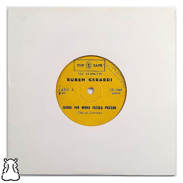 Compacto Rubem Gerardi Quero Ver Minha Escola Passar Vinil
