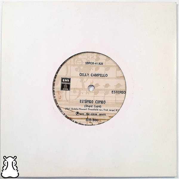 Compacto Celly Campello - Estúpido Cupido - Vinil 1959 - Hm