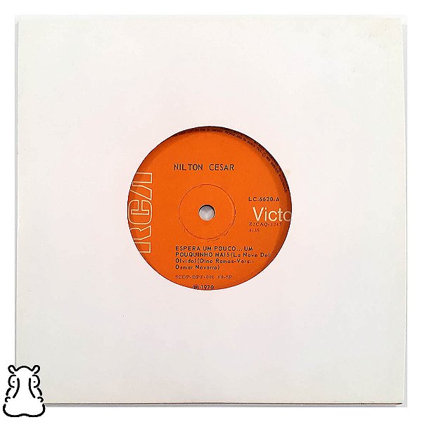 Compacto Nilton Cesar Espere Pouco Pouquinho Mais Vinil 1970