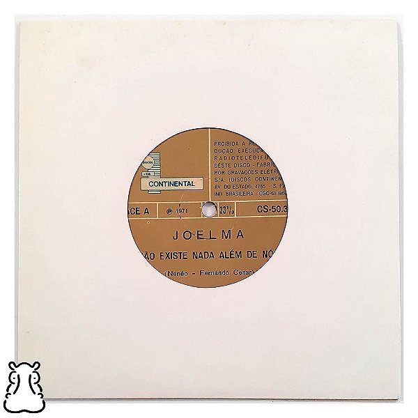 Compacto Joelma Não Existe Nada Além De Nós Vinil 1971 - Hm