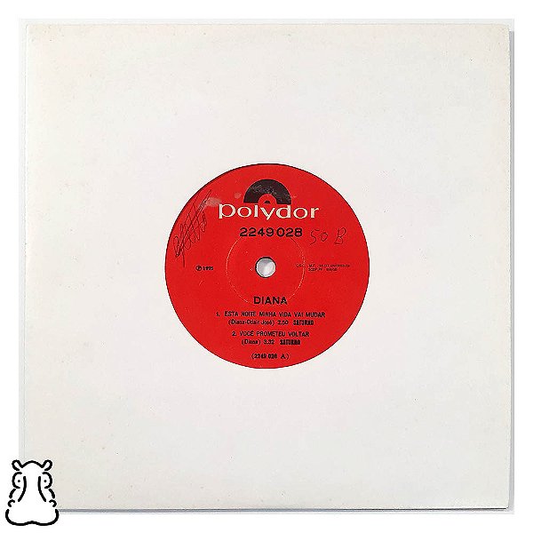 Compacto Diana - Esta Noite Minha Vida Vai Mudar Vinil 1975