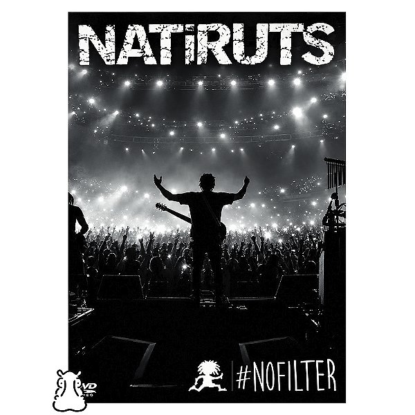 DVD Natiruts - #Nofilter (Ao Vivo) - 2014 - Novo Lacrado - Hm