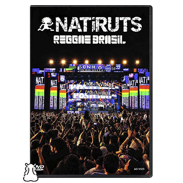 DVD Natiruts - Reggae Brasil - 2015 - Novo Lacrado - Hm