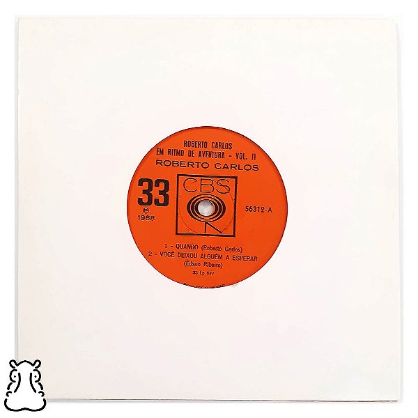 Compacto Roberto Carlos - Ritmo de Aventura Vol 2 Vinil 1962
