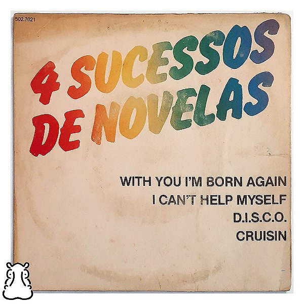 Compacto 4 Sucessos De Novelas - Disco de Vinil 1980 - Hm
