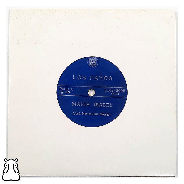 Compacto Los Payos María Isabel / Compasión Vinil 1969 - Hm