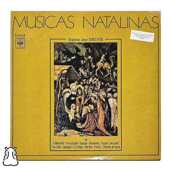 LP János Sebestyén - Músicas Natalinas - 1975 - Vinil - Hm