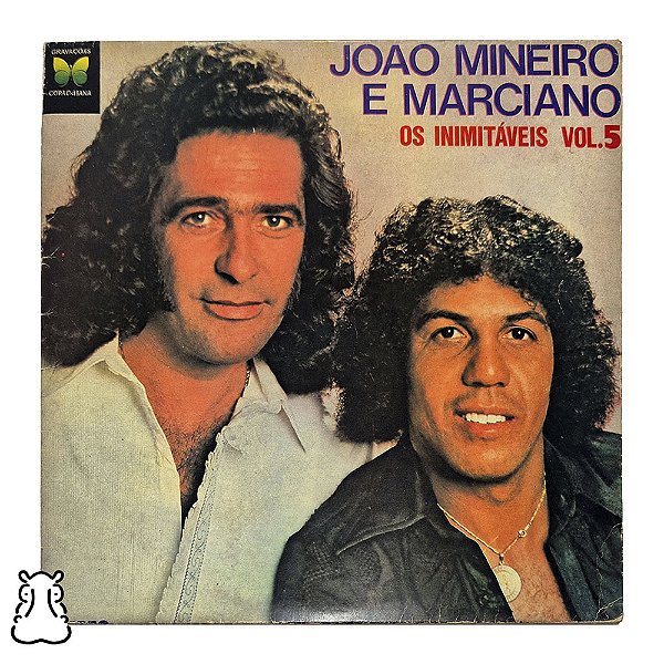 LP João Mineiro e Marciano - Os Inimitáveis Vol 5 Vinil - Hm