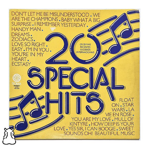 LP 20 Special Hits - 1978 - Coletânea - Disco De Vinil - Hm