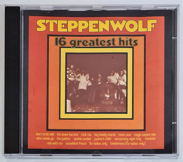 CD Steppenwolf - 16 Greatest Hits - 1985 - Importado - Hm