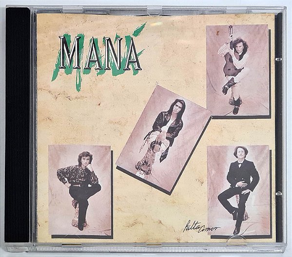 CD Maná - Falta Amor - 1990 - Hm