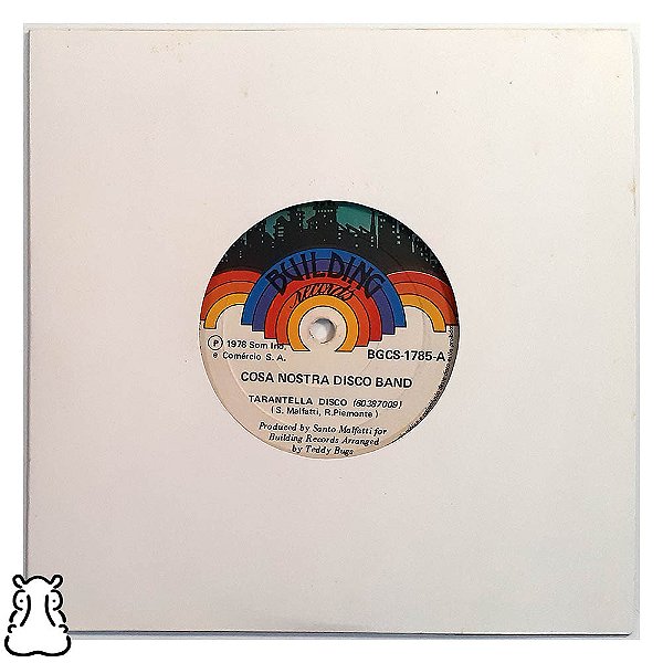 Compacto Cosa Nostra Disco Band Tarantella Disco Vinil 1978