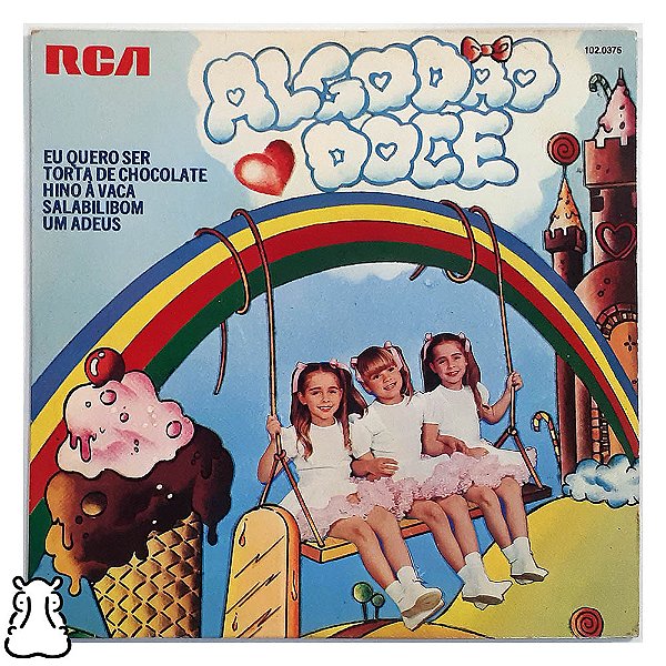 Compacto Algodão Doce - Eu Quero Ser - Disco Vinil 1982 - Hm