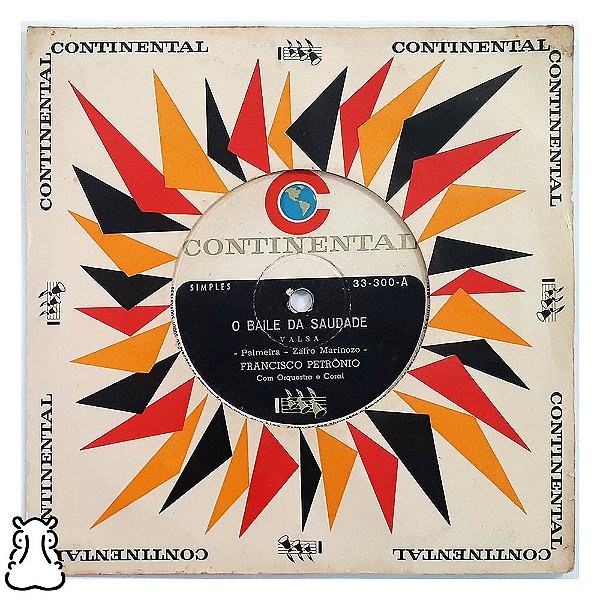 Compacto Francisco Petrônio - O Baile da Saudade Vinil - Hm