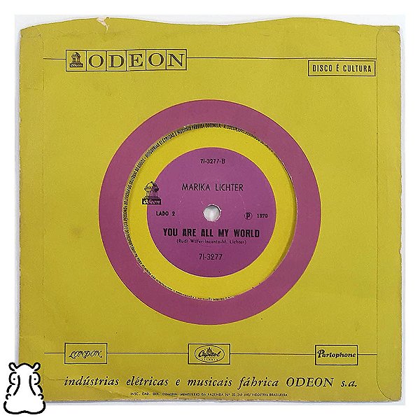 Compacto Marika Lichter Who Cares You Are World Vinil 1970