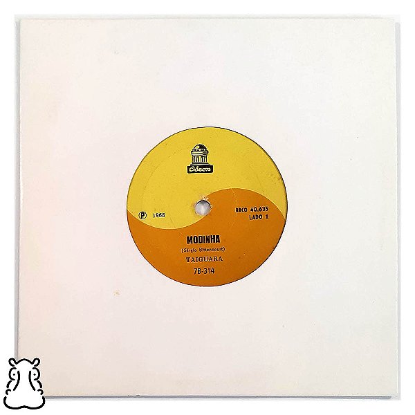 Compacto Taiguara - Modinha Forma de Cantar 1968 Vinil - Hm