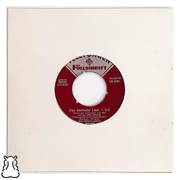 Compacto Hamburger Liedertafel Das Deutsche Importado Vinil