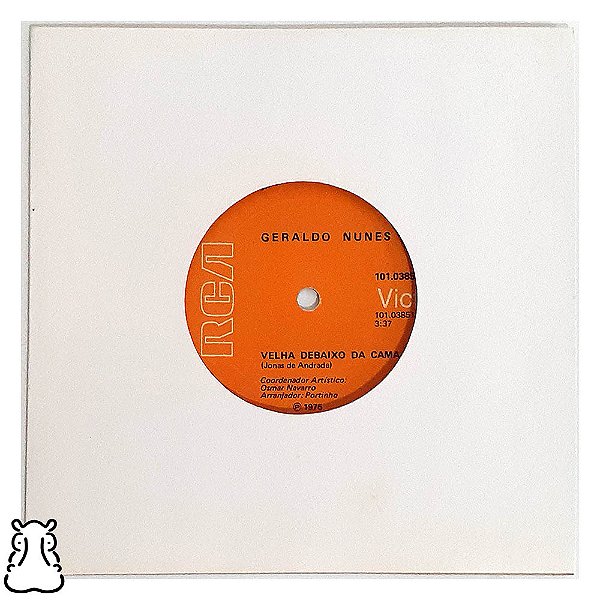 Compacto Geraldo Nunes Velha Debaixo Da Cama - 1975 - Vinil