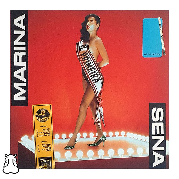 LP Marina Sena - De Primeira - Vinil 2021 Novo - Hm