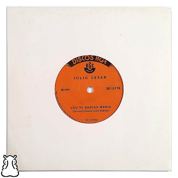 Compacto Júlio Cesar - Vou Te Buscar Maria 1975 Vinil - Hm