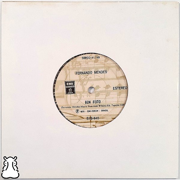 Compacto Fernando Mendes Bem Feito Cadeira Rodas Vinil 1975