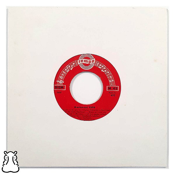 Compacto Toni Gerhards Karneval 1959 Vinil Importado 45 RPM